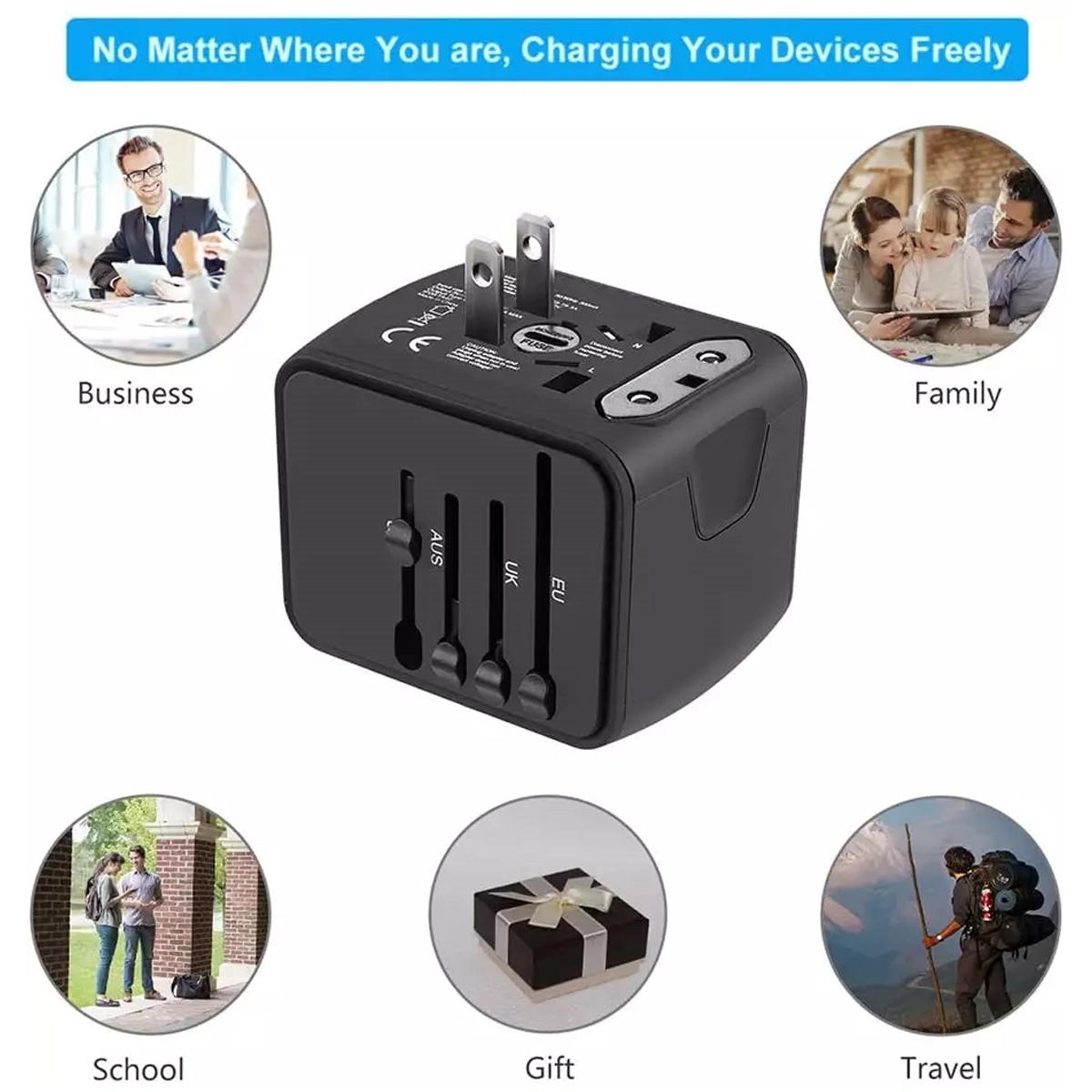 International Travel Plug Adapter 2