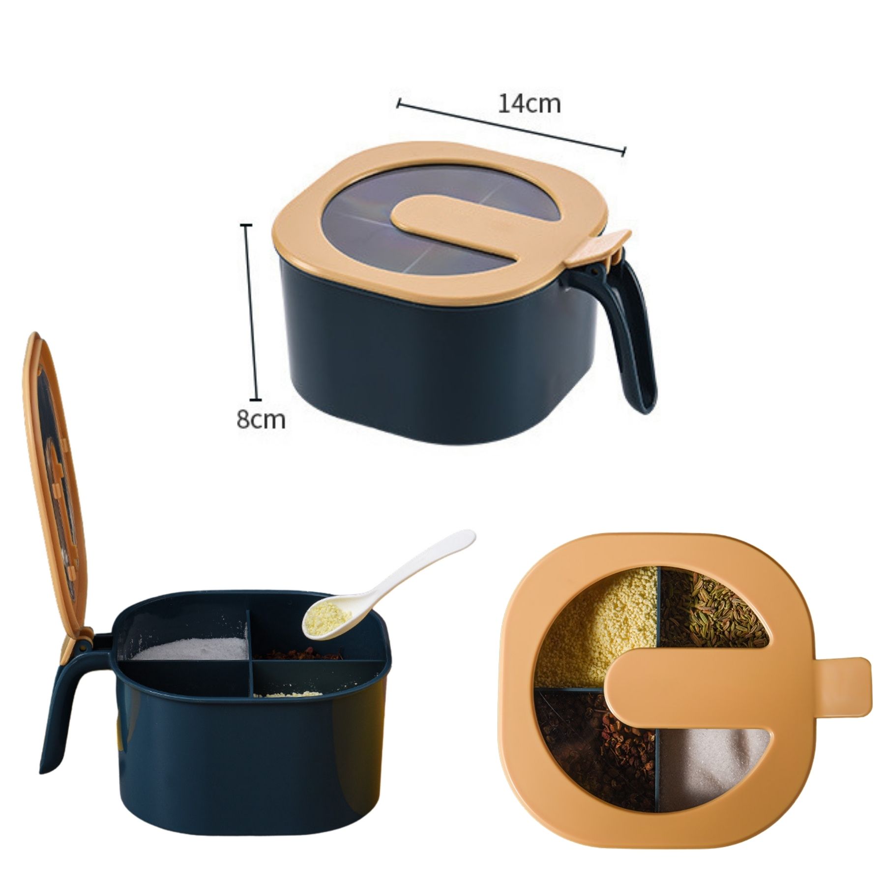 Square Seasoning Box 3