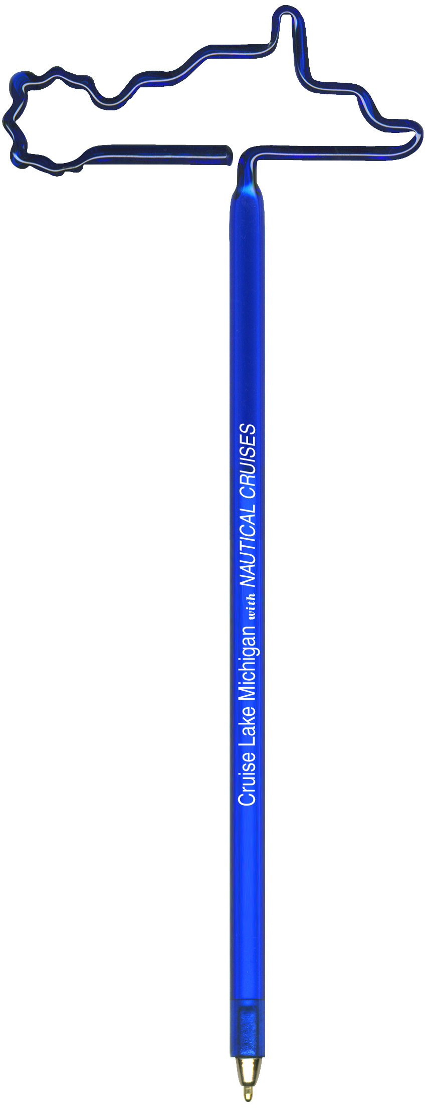 Paddlewheel Boat 1 Inkbend Standard, Bent Pen