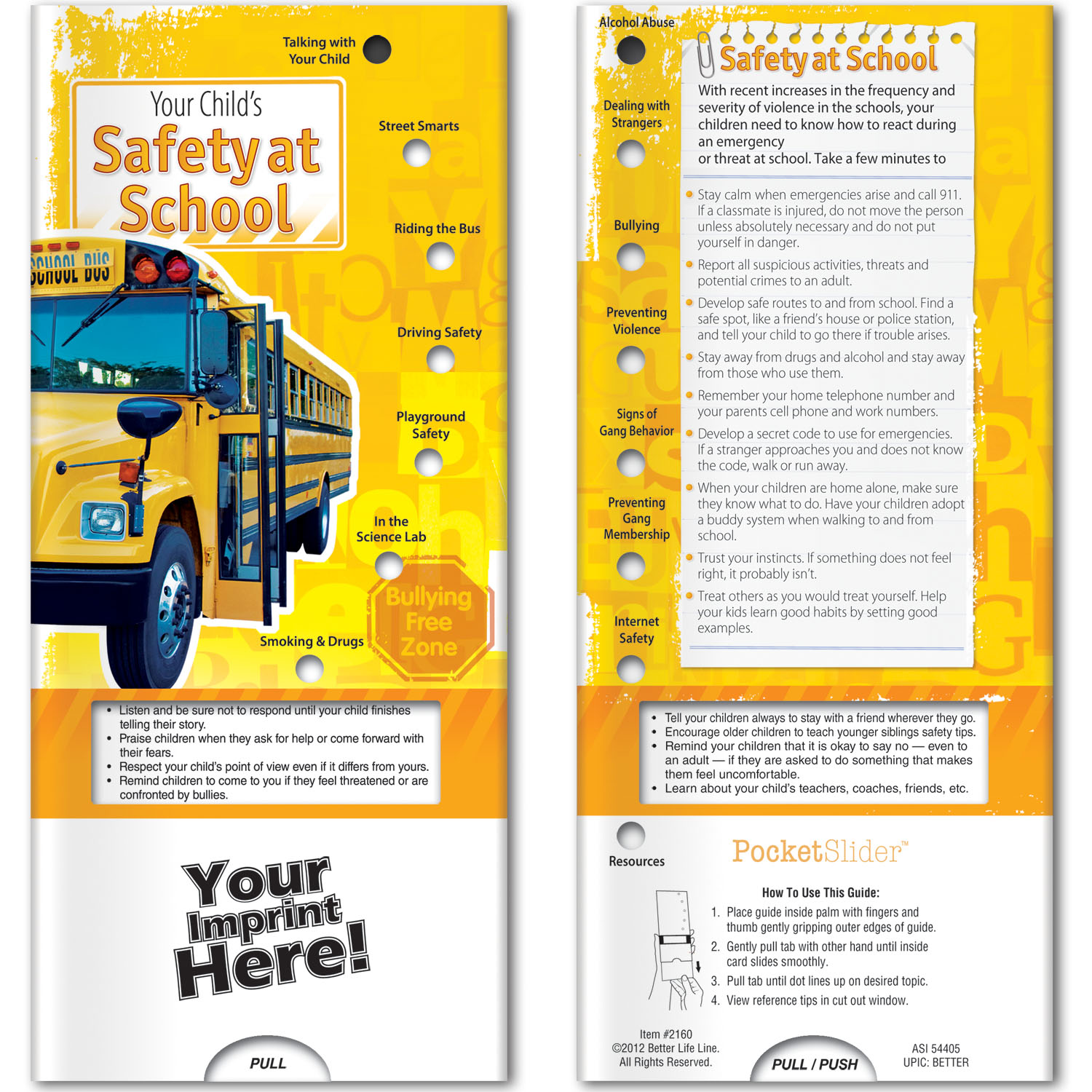 Pocket Slider - Your Child's Safety at School — view 1 of 3