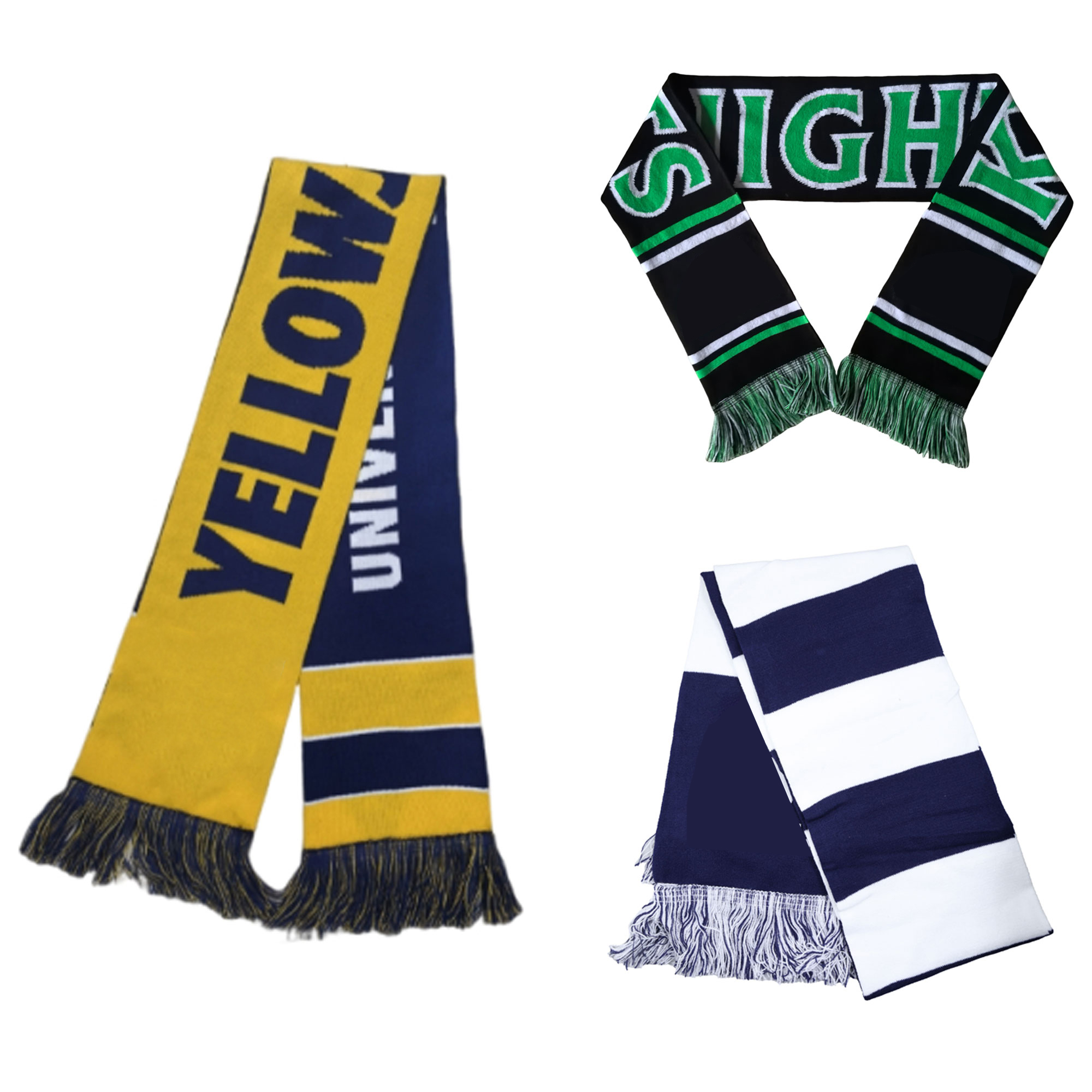 60" x 7" Custom Knit Stadium Scarf 2