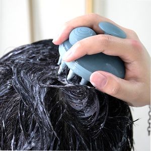 Scalp Massager Brush With Shampoo Dispenser 2