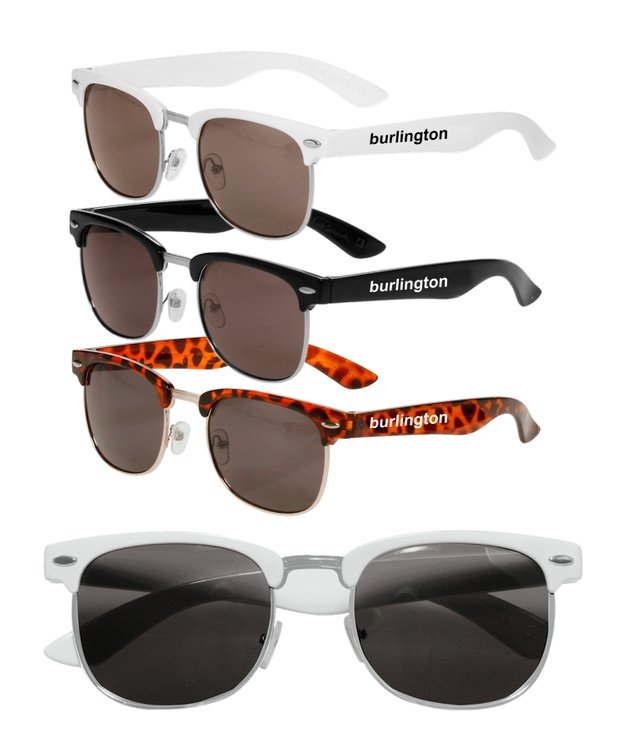 Half Frame Semi-Rimless Sunglasses 1