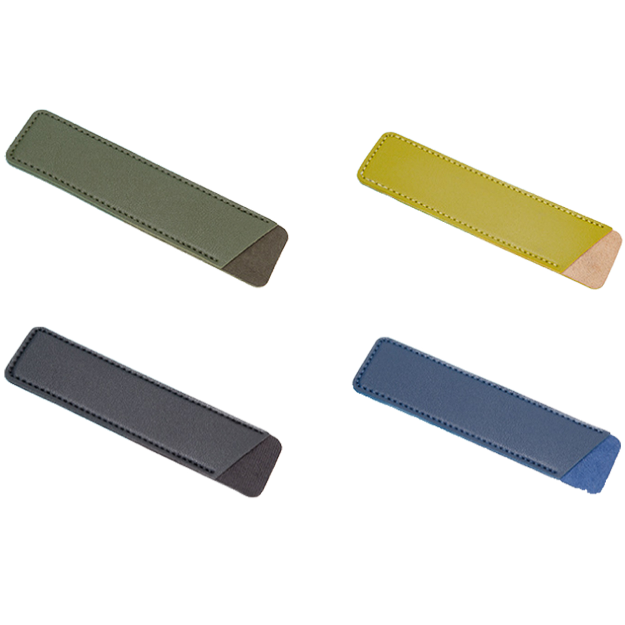 PU Leather Soft Pen Sleeve Pouch 7