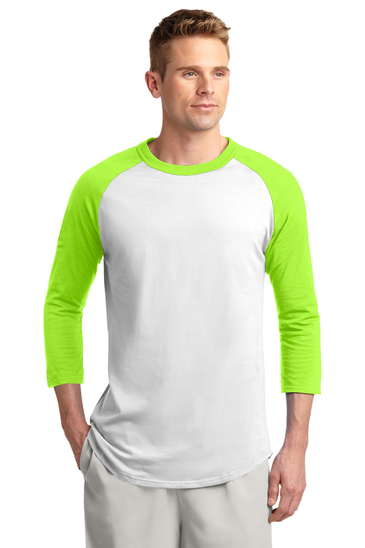 Sport-Tek Colorblock Raglan Jersey. T200 59