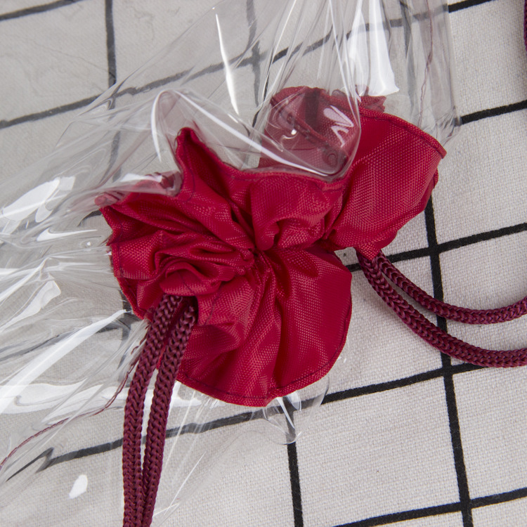 PVC Clear Drawstring Bag 4