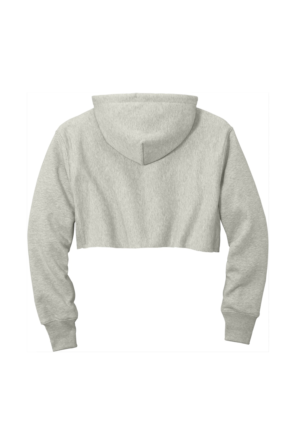 Champion Women's Reverse Weave Cropped Cut-Off Hooded Sweatshirt RW01W 32