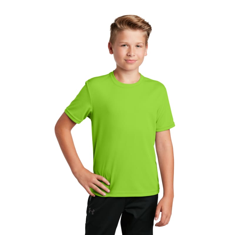 Sport-Tek Youth PosiCharge RacerMesh Tee. 122