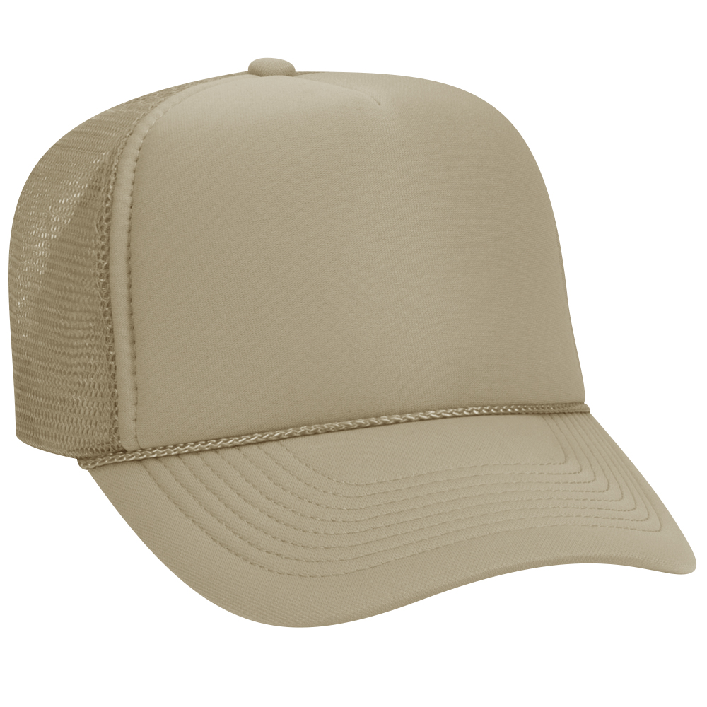 OTTO CAP® 5 Panel Mid Profile Mesh Back Trucker Hat 42