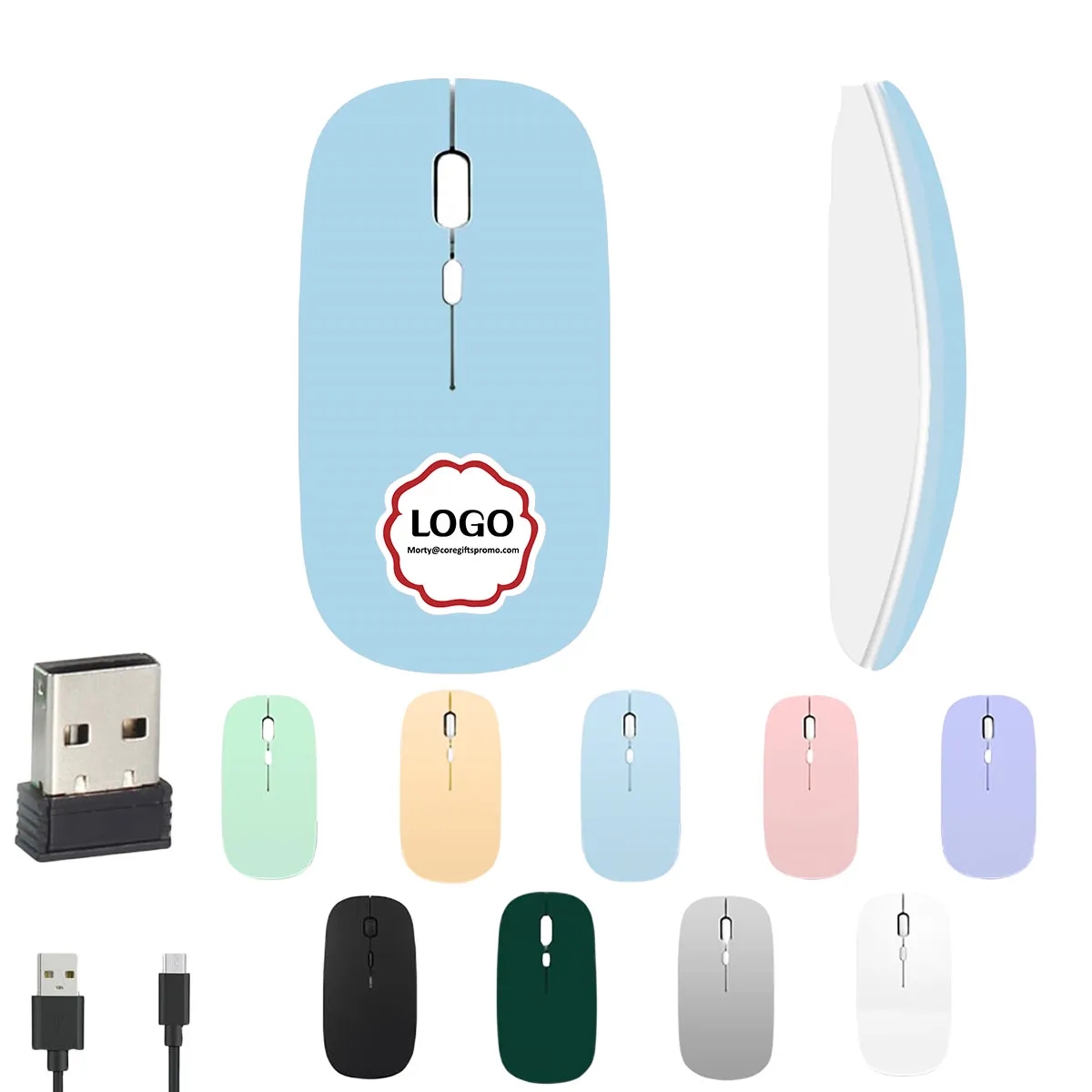 Rechargeable Wireless Bluetooth Mouse 4
