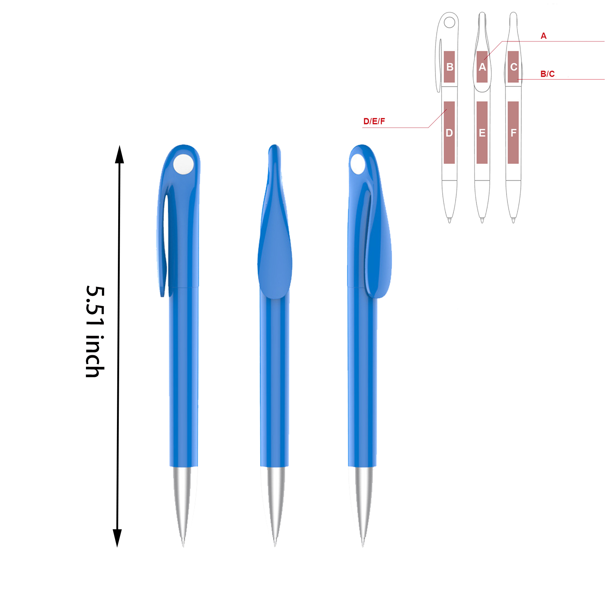 MOQ:50pcs Custom Logo Pen 2