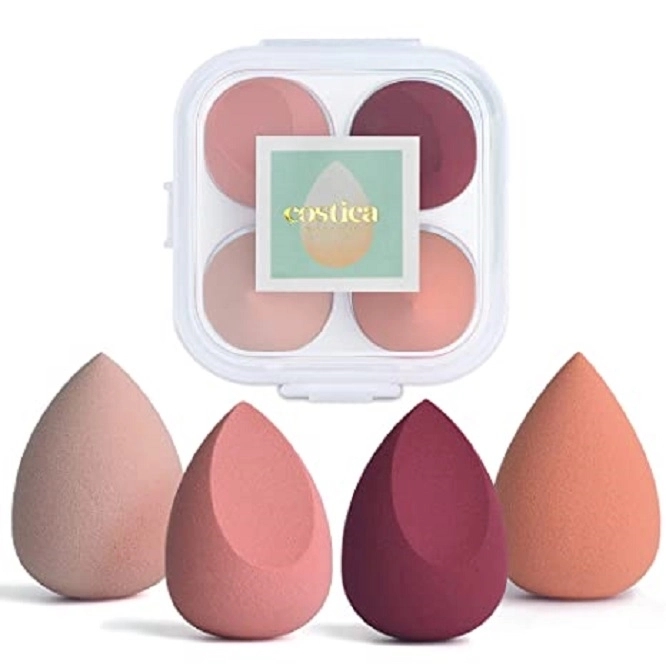 4 Pcs Makeup Sponges Blender Set 6