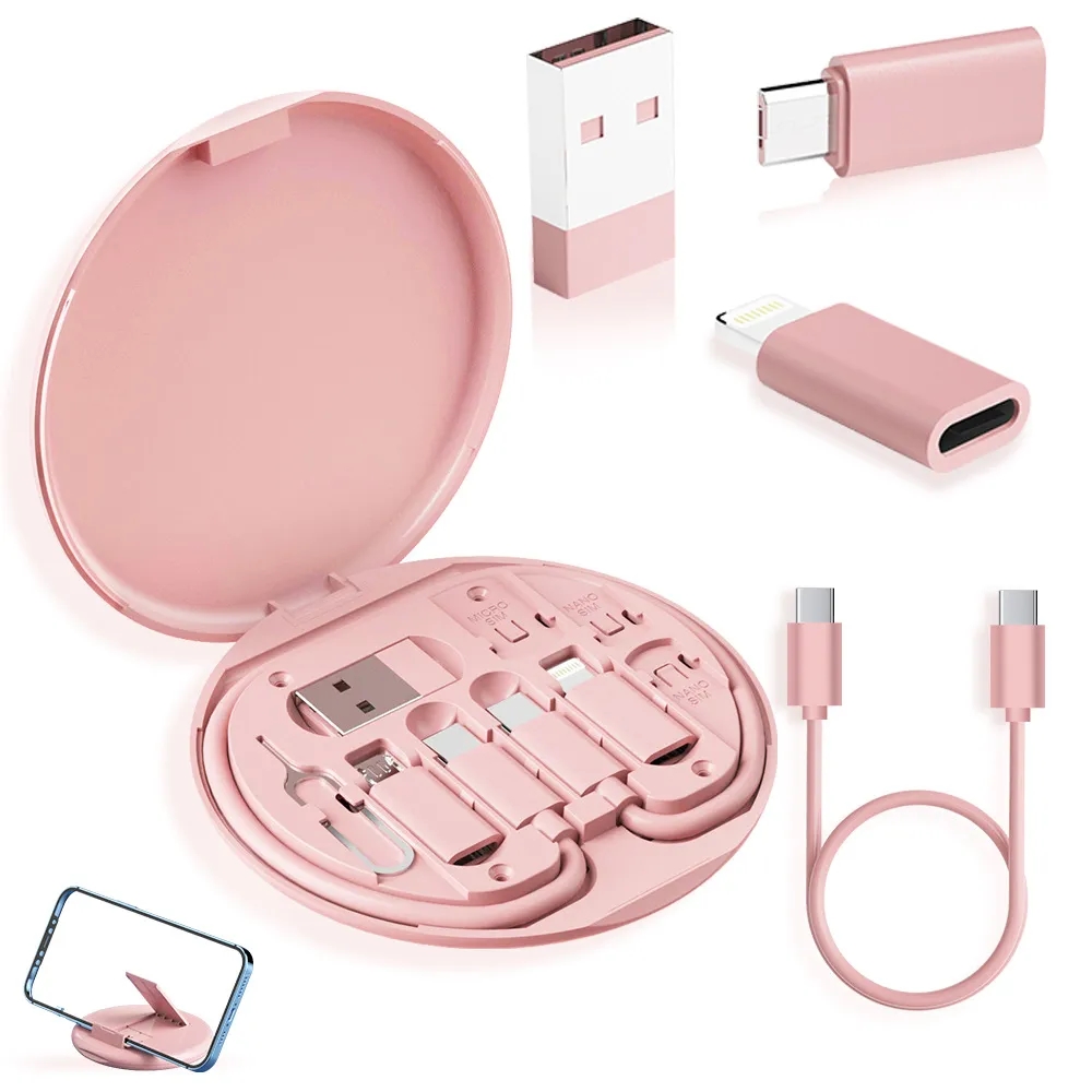 Multi USB Charging Adapter Cable Kit 6