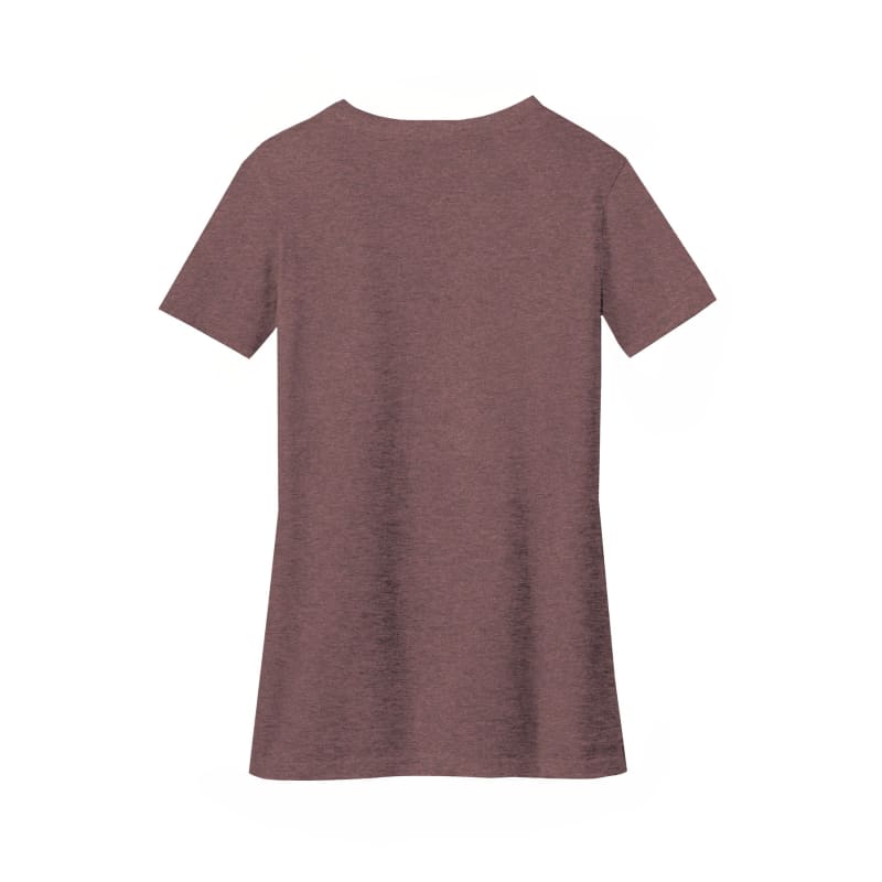 District Women's Perfect Blend CVC V-Neck Tee. 76