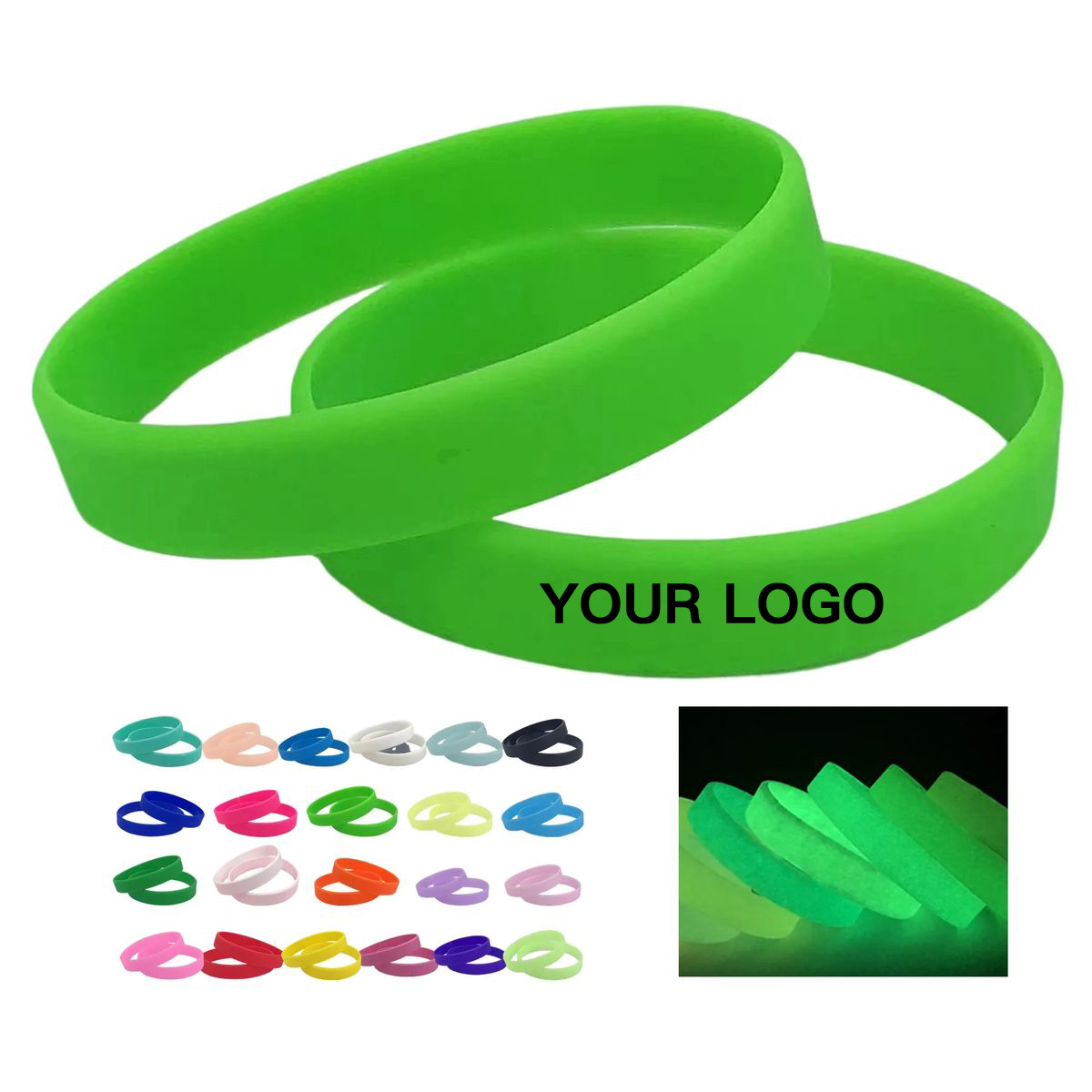 Customizable Glow Wristband for Night Use 10