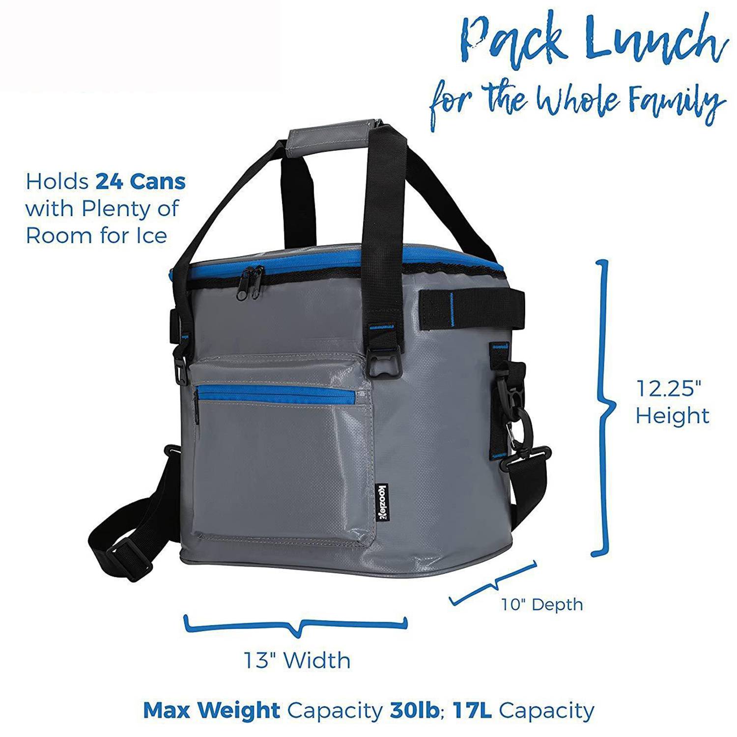 Large Capacity Waterproof Insulated Cooler Bag 3