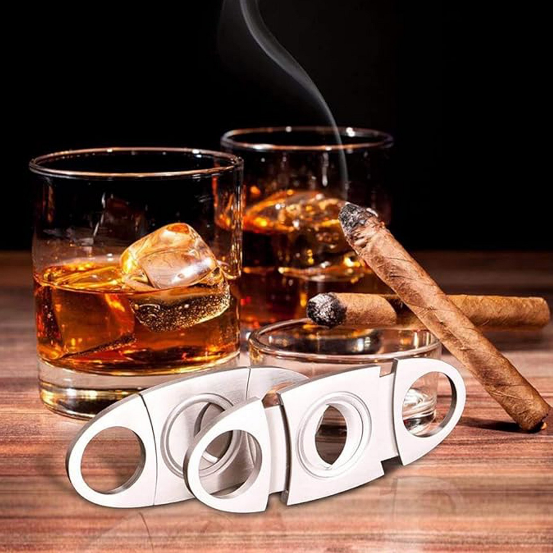 Stainless Steel Cigar Cutter 4