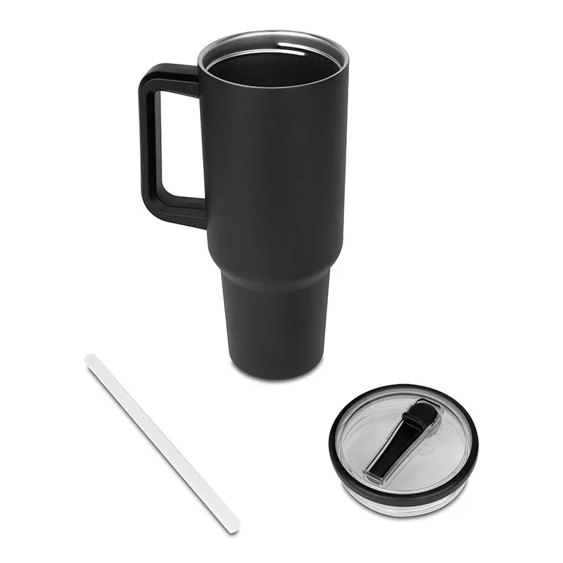 Hydravault FlipStraw Tumbler with Handle 40 oz. 4