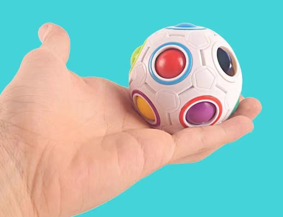 Rainbow Puzzle Ball Toy 2