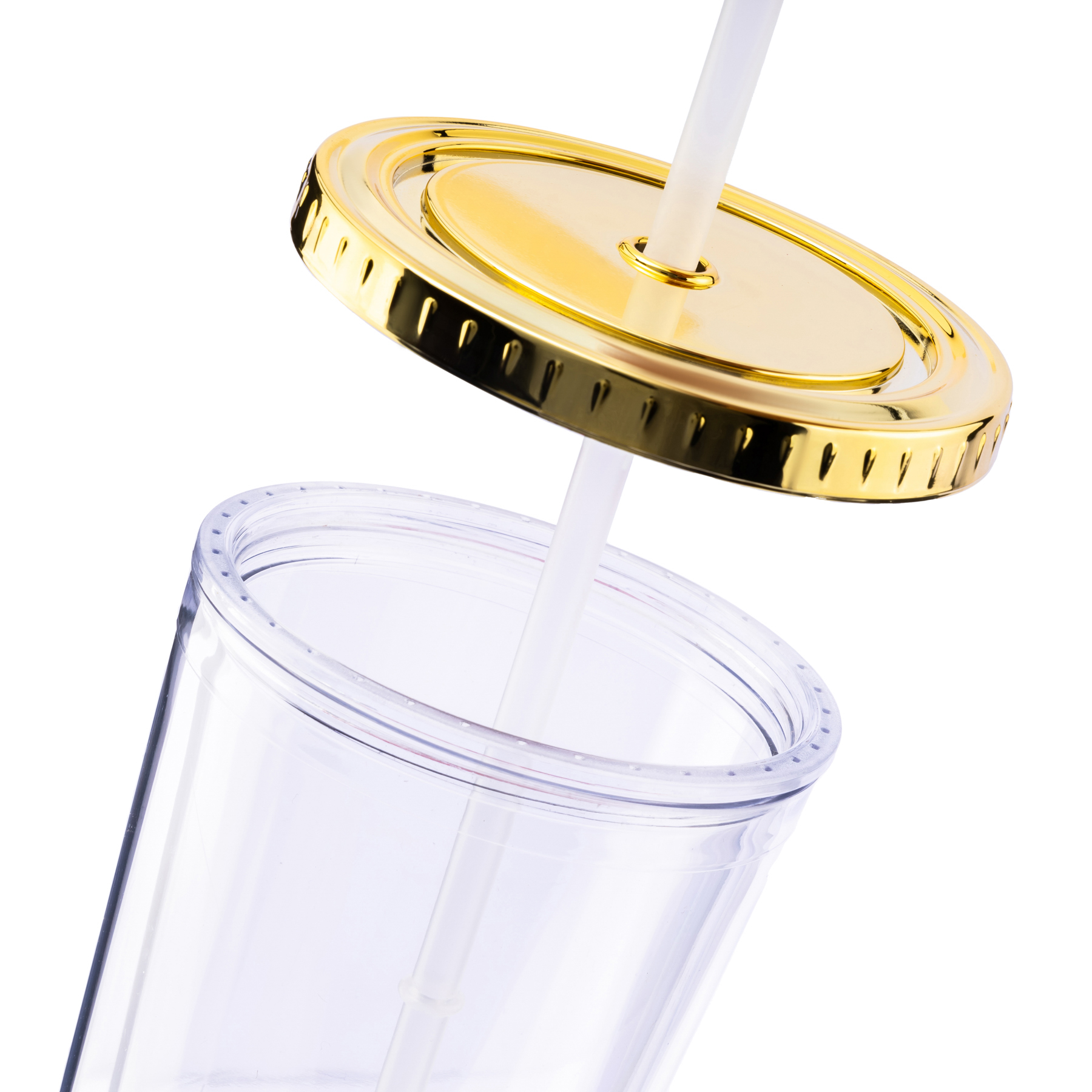 20 oz Venti Slurpy Clear with Solid Lid Tumbler 11