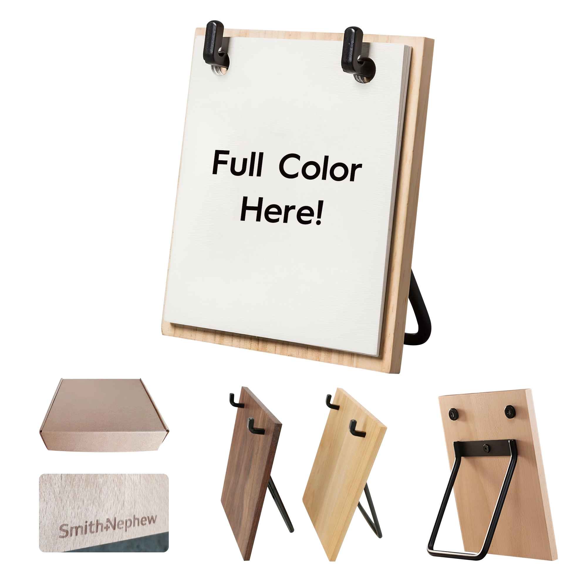 8"x6.5" Custom Flip Wooden Calendar 7