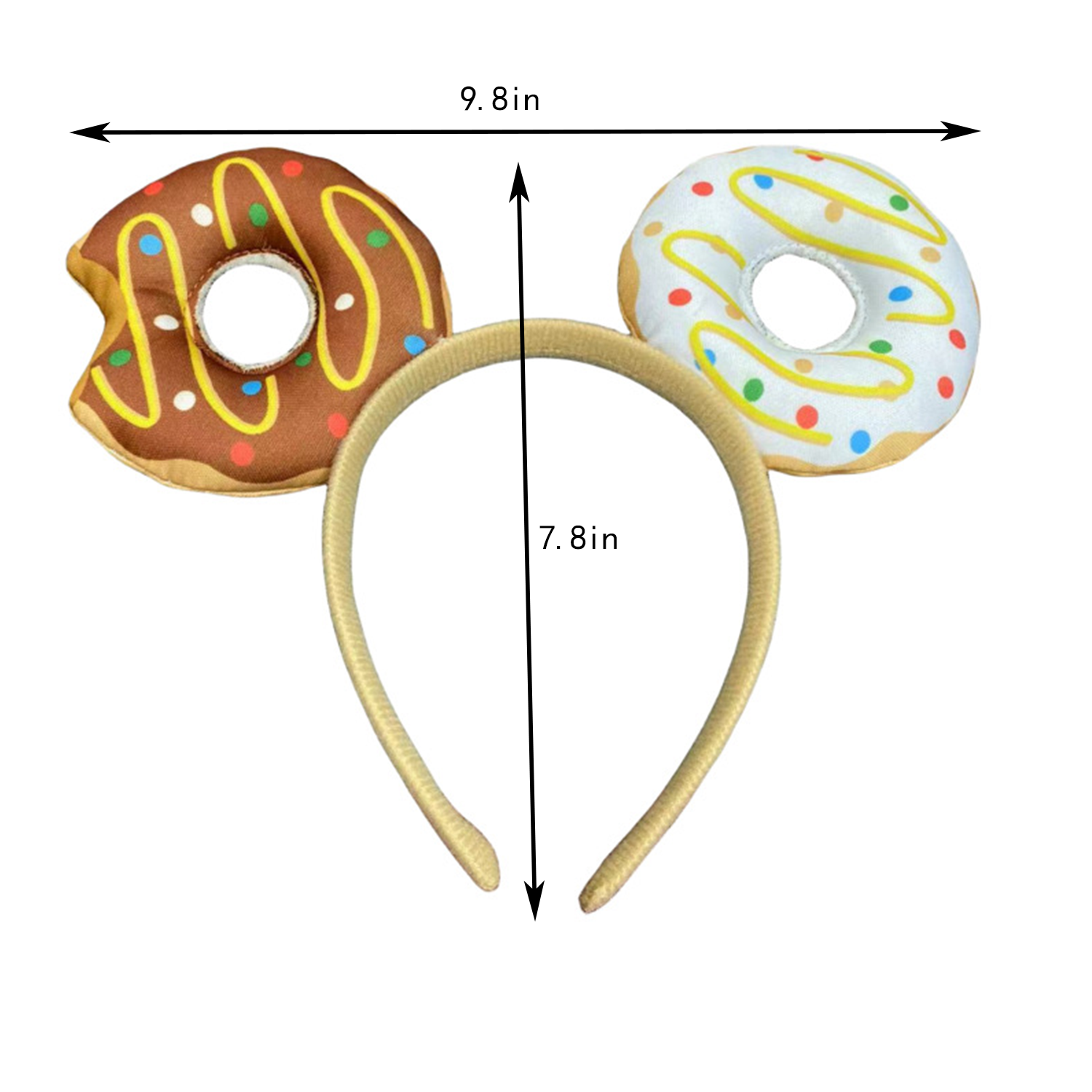 Kids Cartoon Donut Headband 4