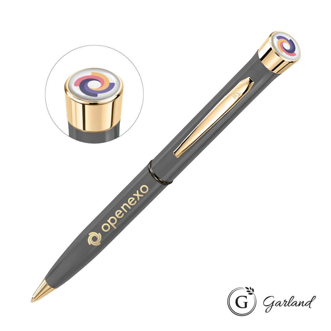 Garland® Recycled Custom Ballpoint Twist Pen - Gold Accent 20
