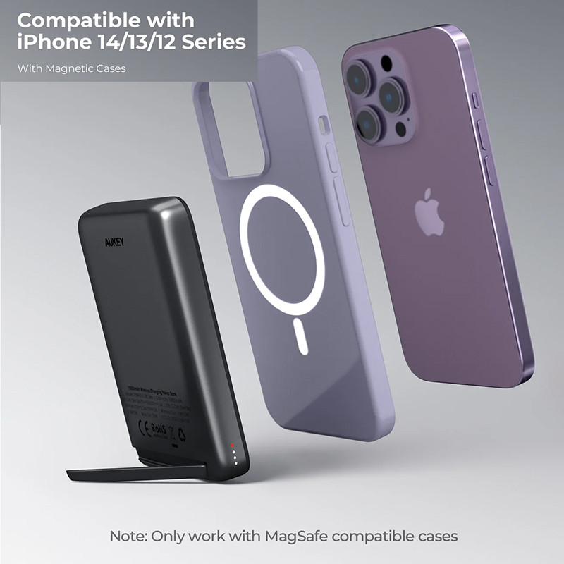Aukey 10,000 mAh 30W MagSafe Power Bank 15