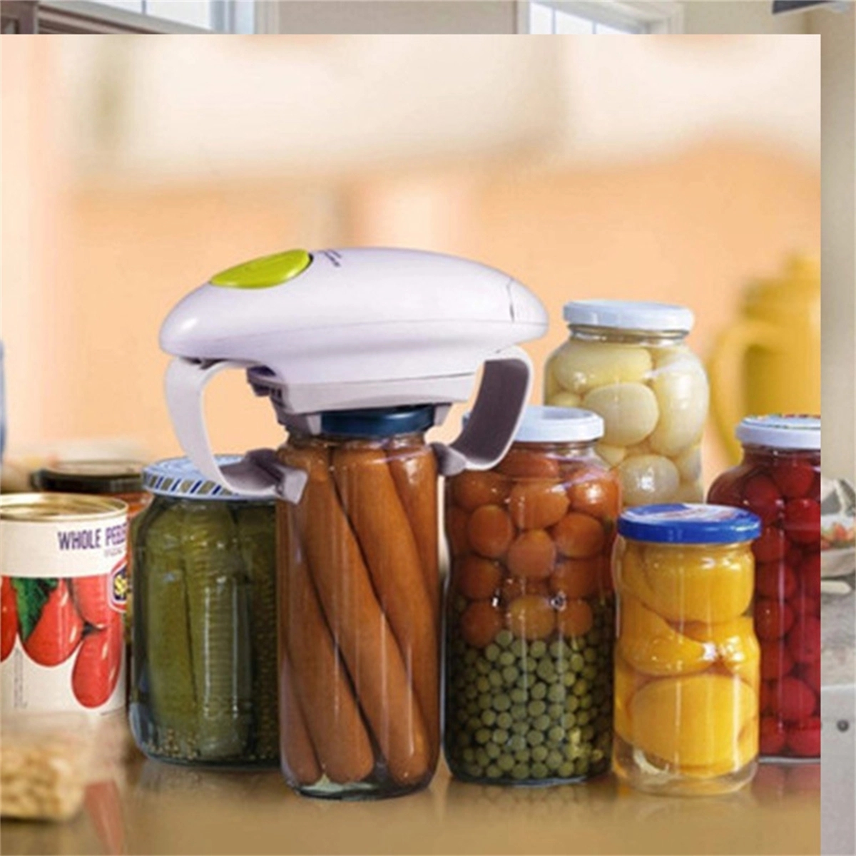 Electric Jar Opener Kitchen Gadget Hands Free 2