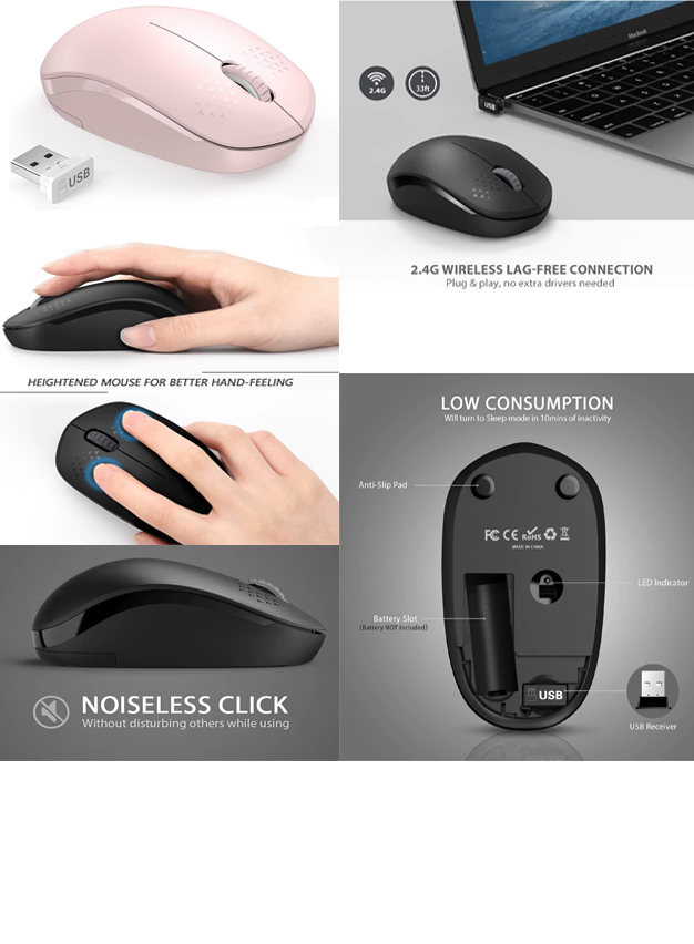 iBank ® Wireless Mouse for Laptop, PC, Tablet, Computer and Mac 1