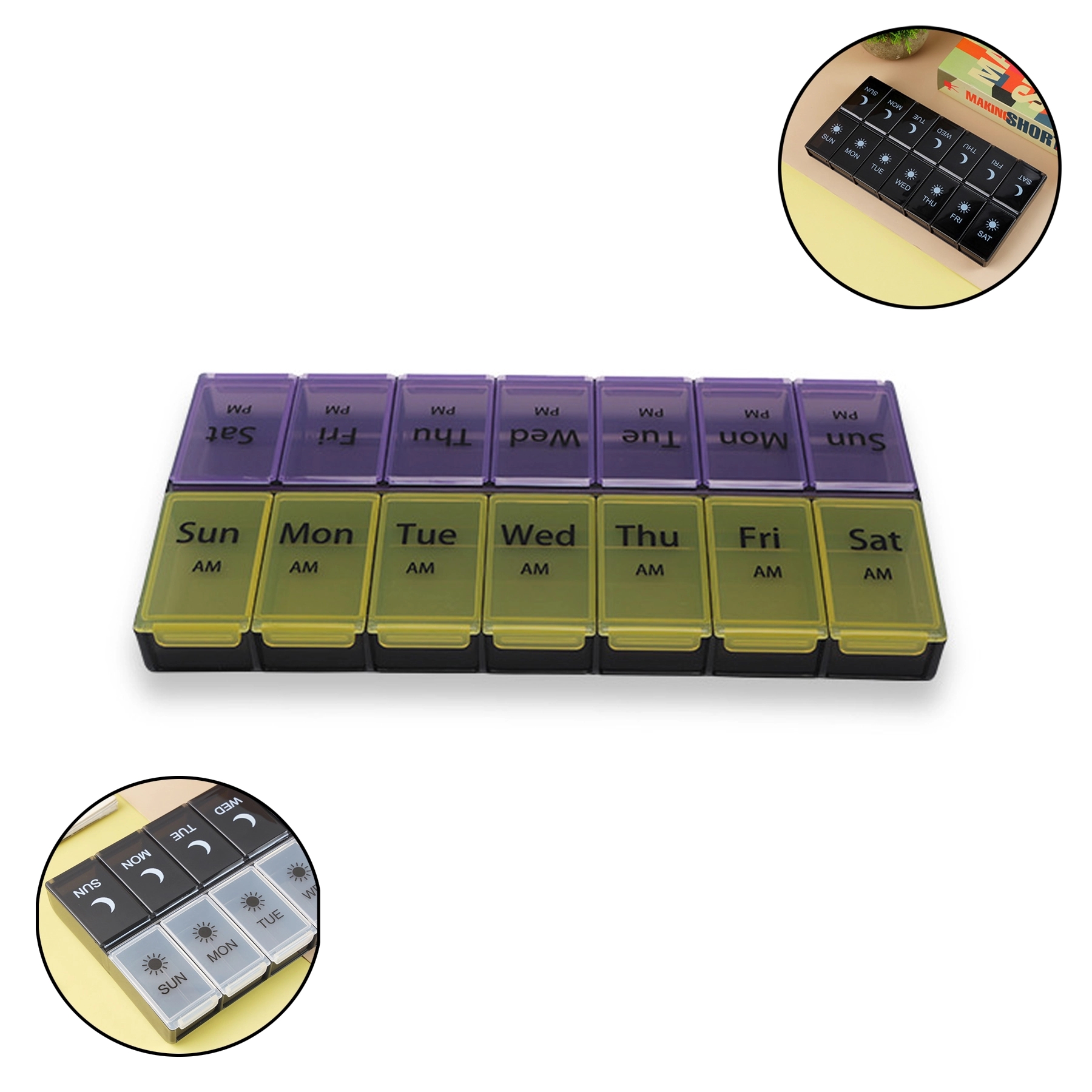 7 Day Plastic Pill Box 2