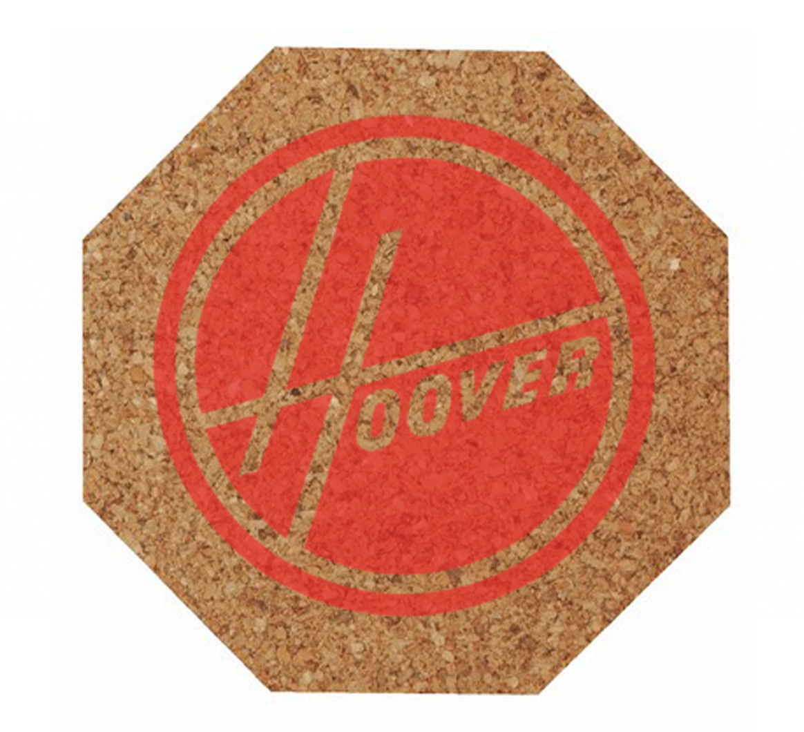 Cork Coaster, 3.5" Octagon