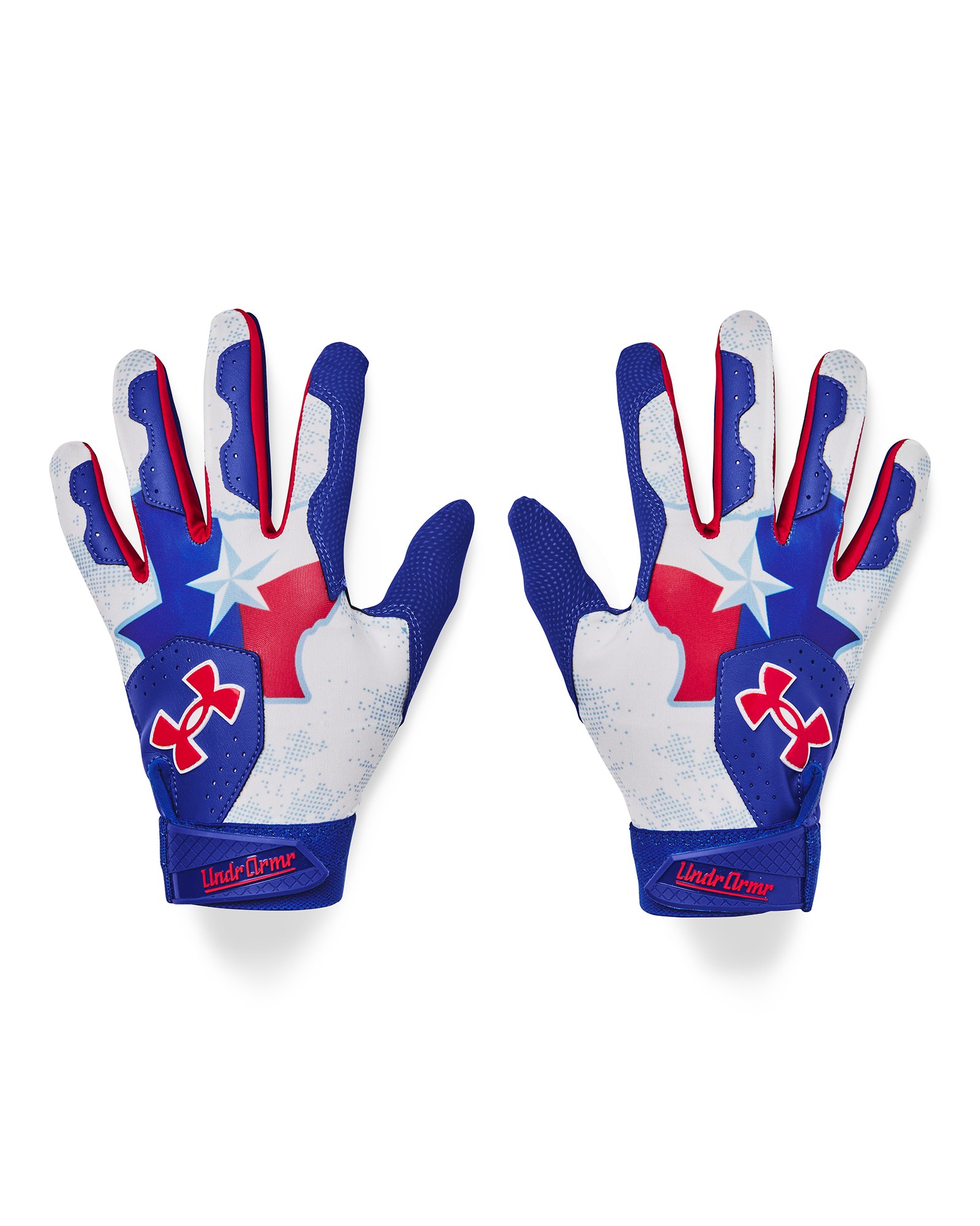 UA Clean Up Boys' Batting Gloves 6