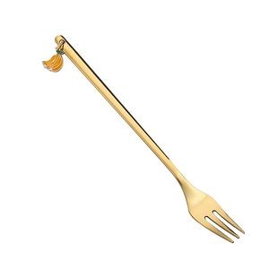 Fruits Charms Pendant Dessert Salad Fork 13