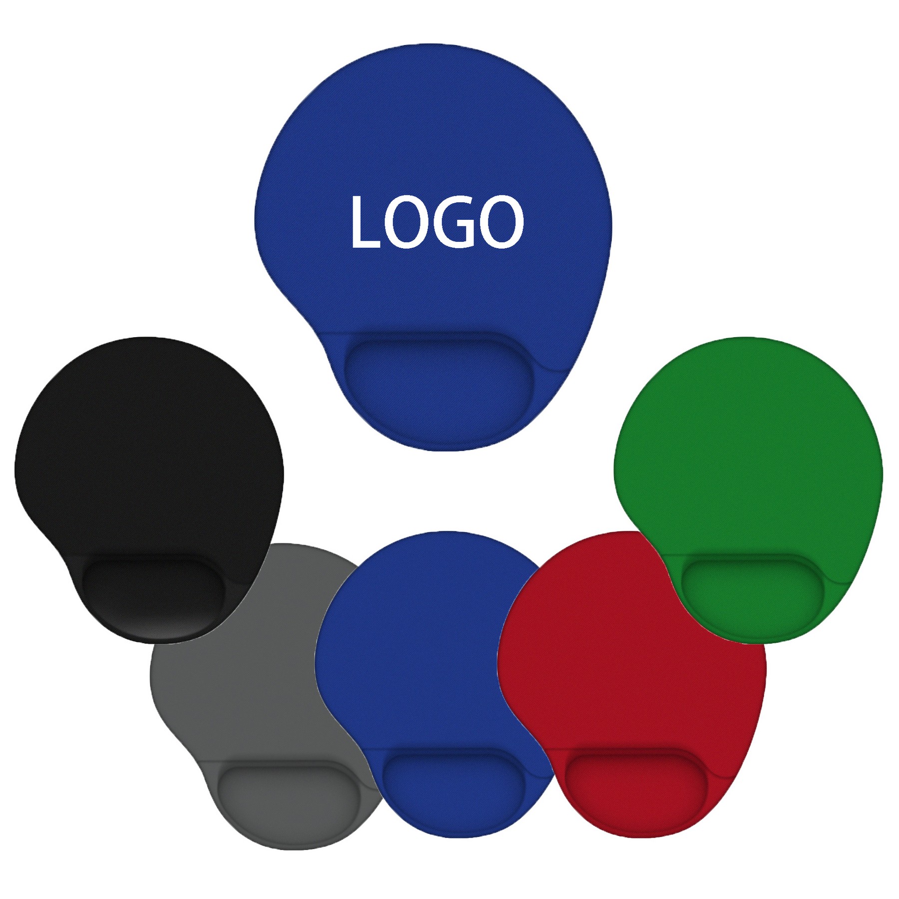 Solid Color Wrist Protection Mouse Pad