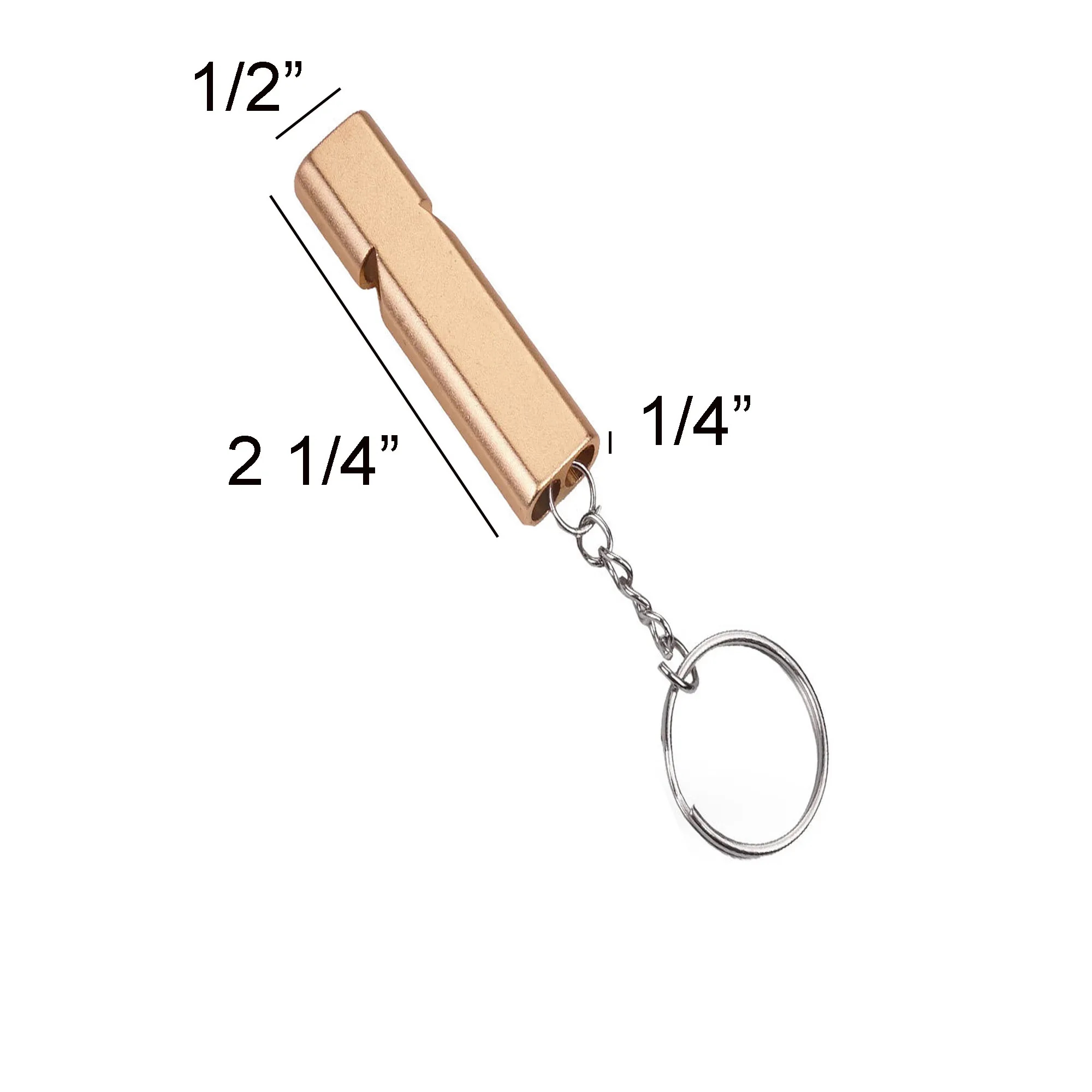 Whistle Keychain Survial Tube 3
