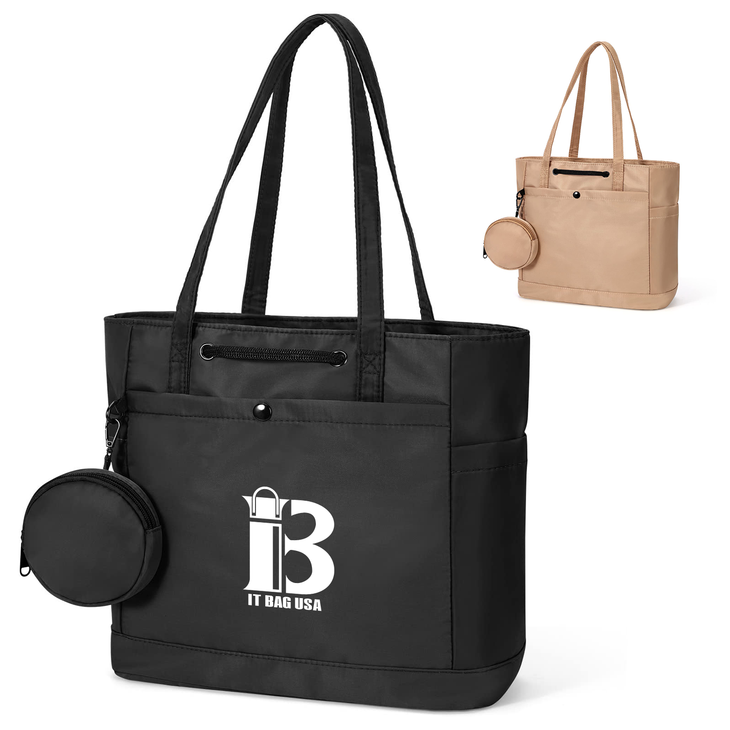 Nylon Fabric Hobo Tote Bag 2