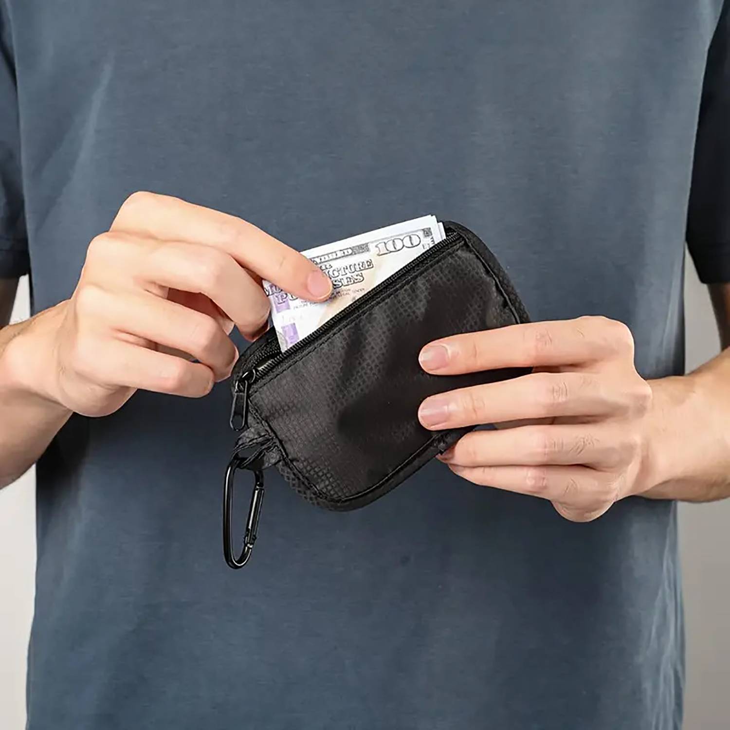 Portable Key And Coin Storage Waist Bag 5