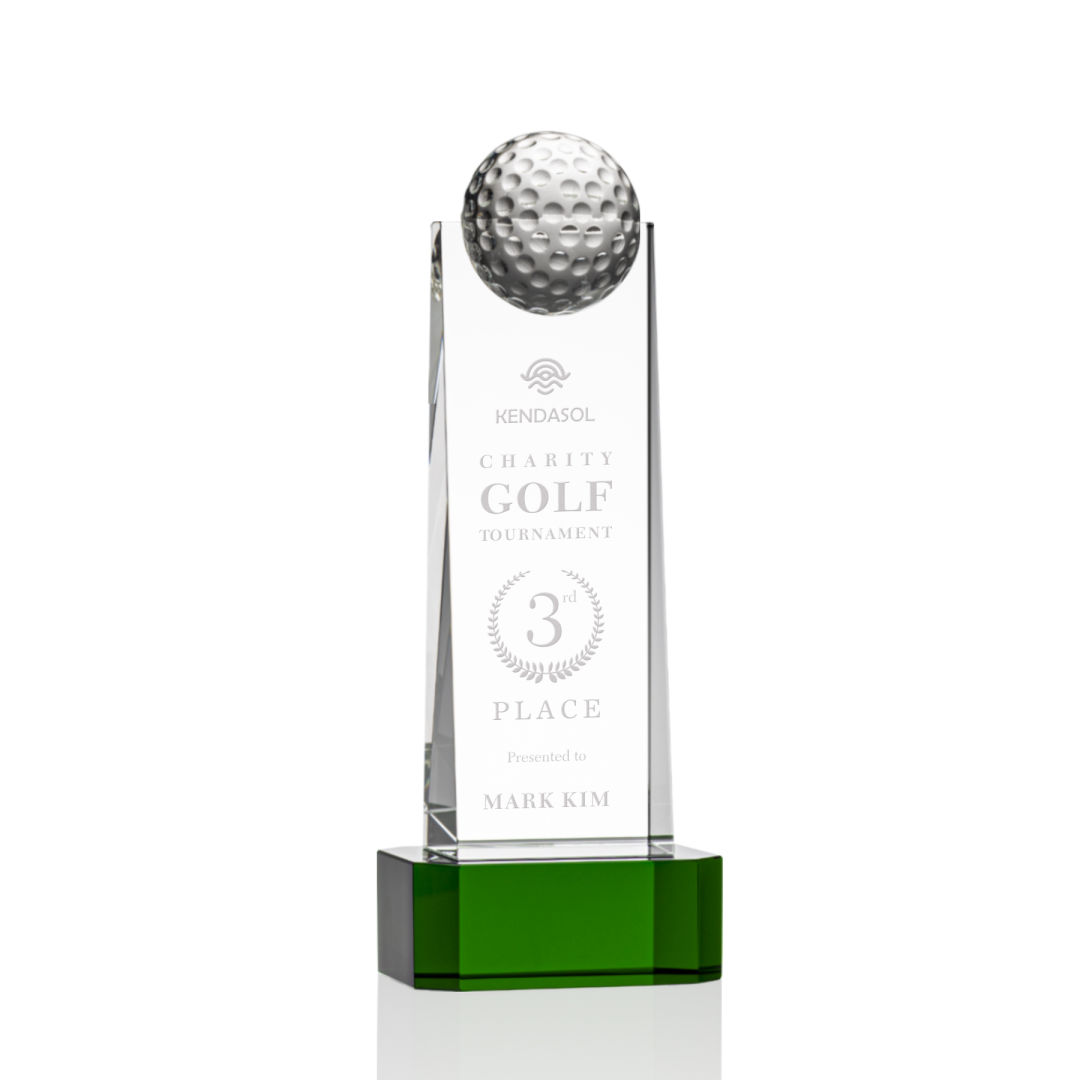 Dunbar Golf Award on Base - Green 6