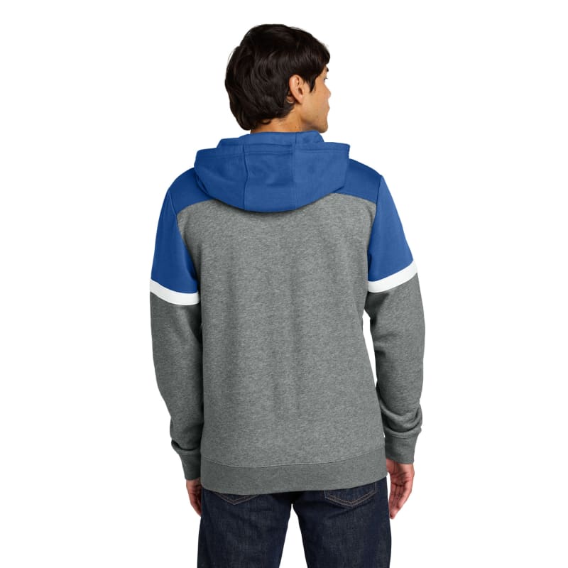 Sport-Tek Drive Fleece Colorblock Hoodie, custom hoodie or sweatshirt with logo imprint 5