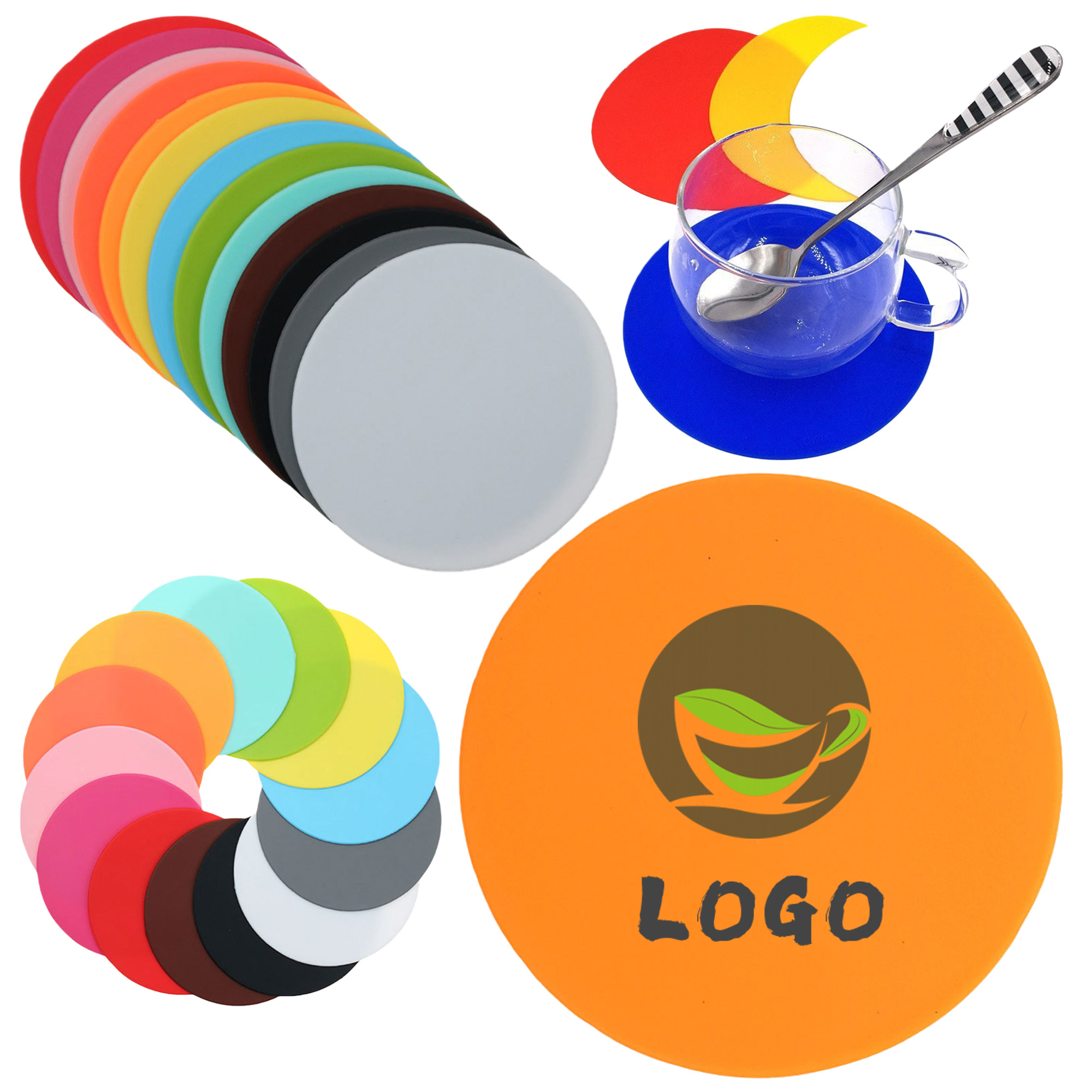 Office Table Silicone Cup Coaster 9