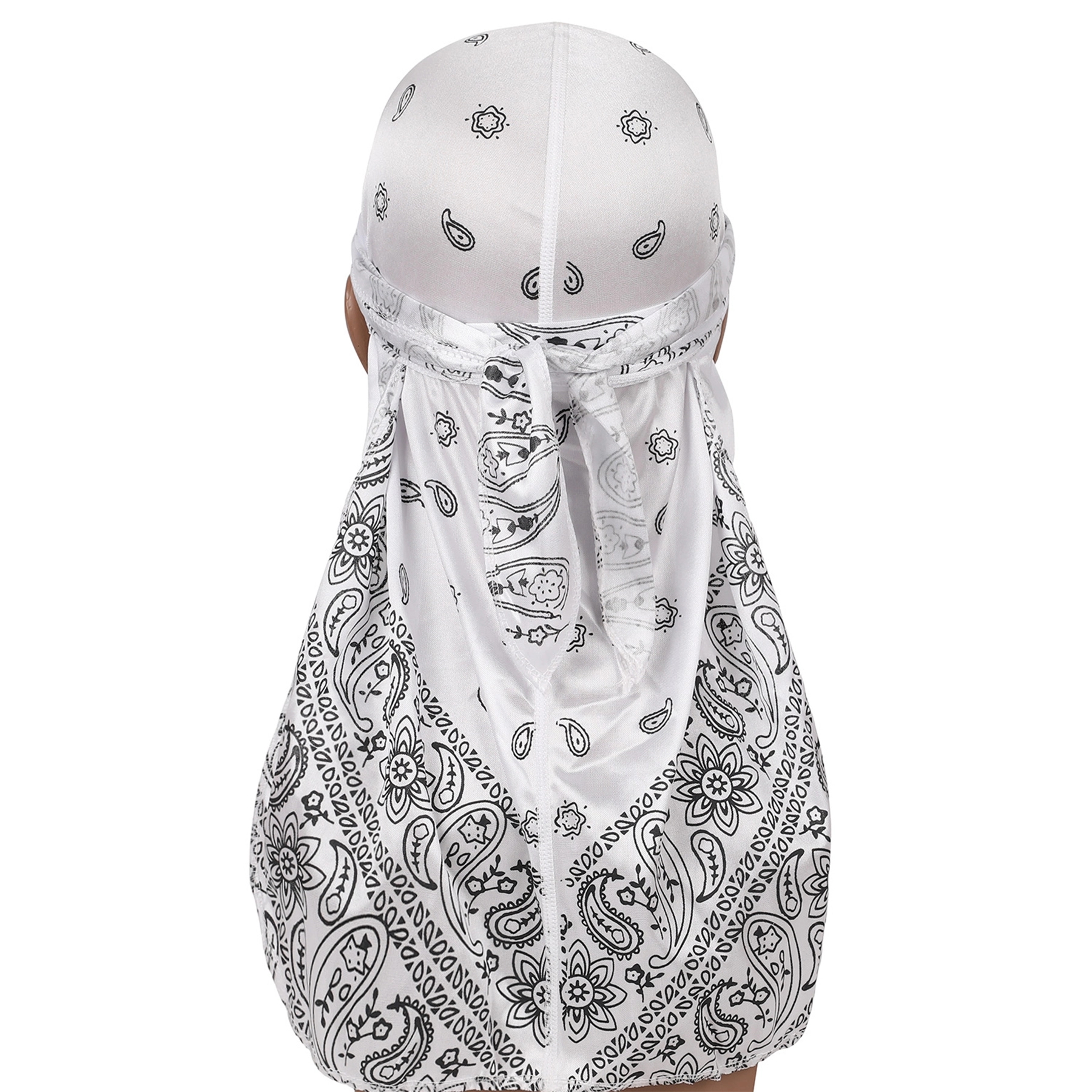 Silk Durage Headwraps Silky Satin Pirate Cap 2