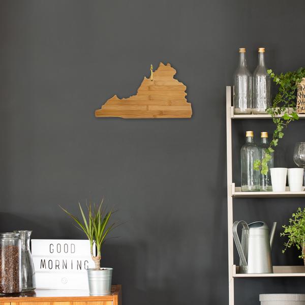 U.S. State Shaped Bamboo Cutting and Serving Boards 374