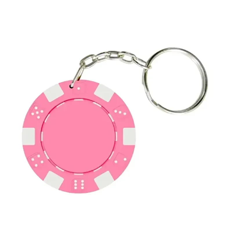 Poker Chip Keychain 6