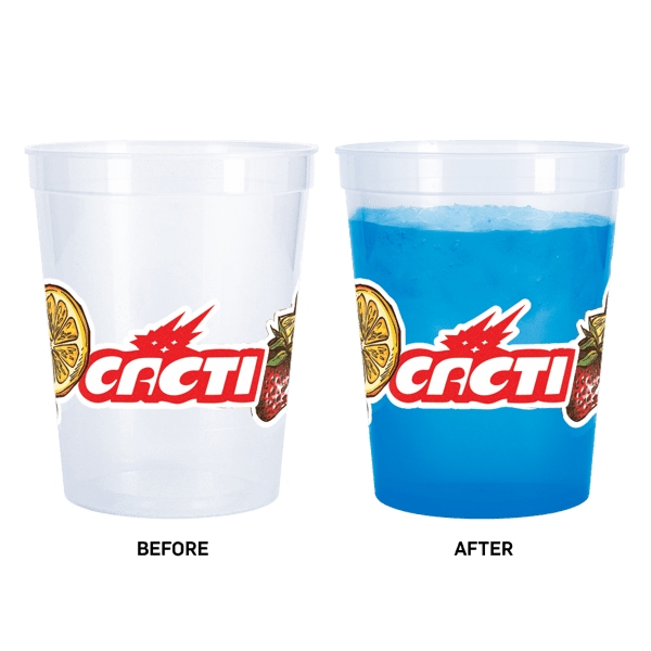 16 oz Color Changing Stadium Cup 21