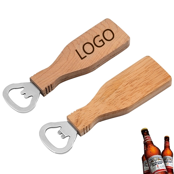 Personalized Wood beer Bottle Openers 2