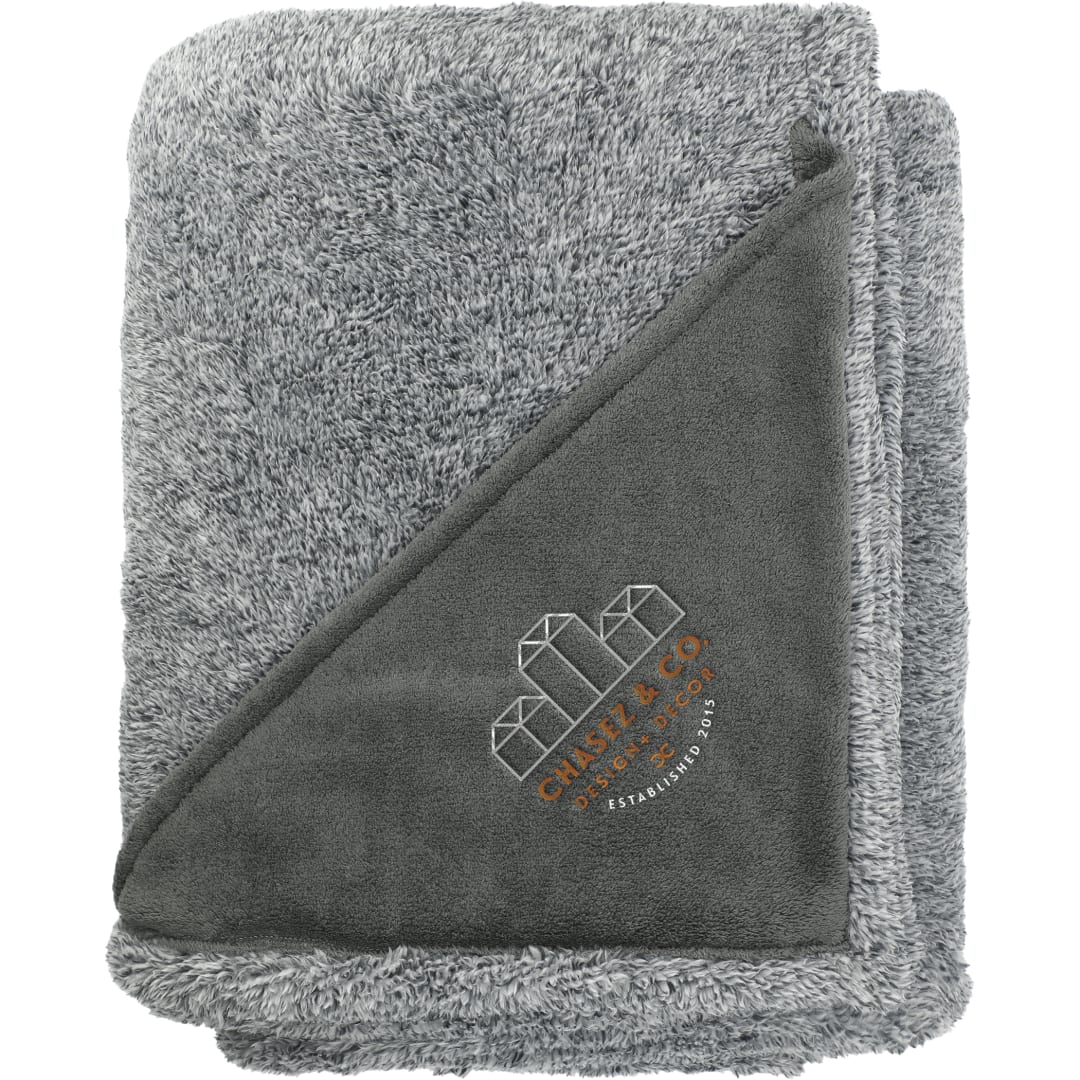 Heathered Fuzzy Fleece Blanket 10