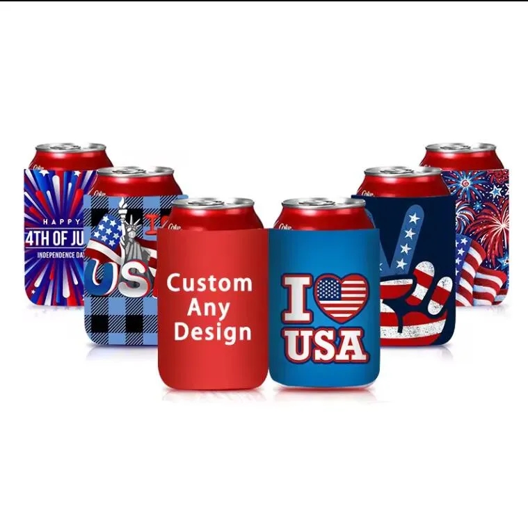 Can Cooler Holder, custom koozie with logo imprint 3
