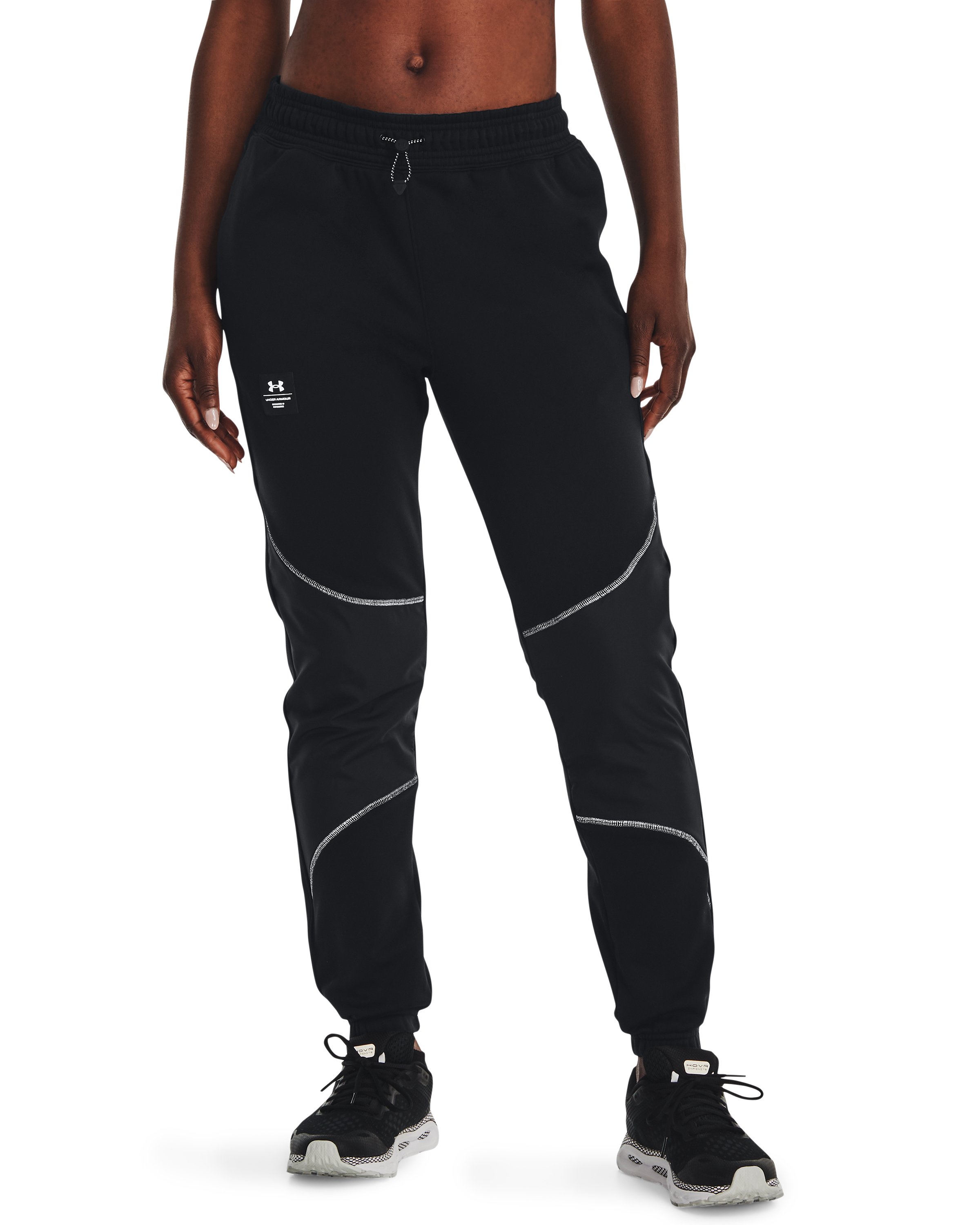 Women's UA RUSH Fleece Pants  2