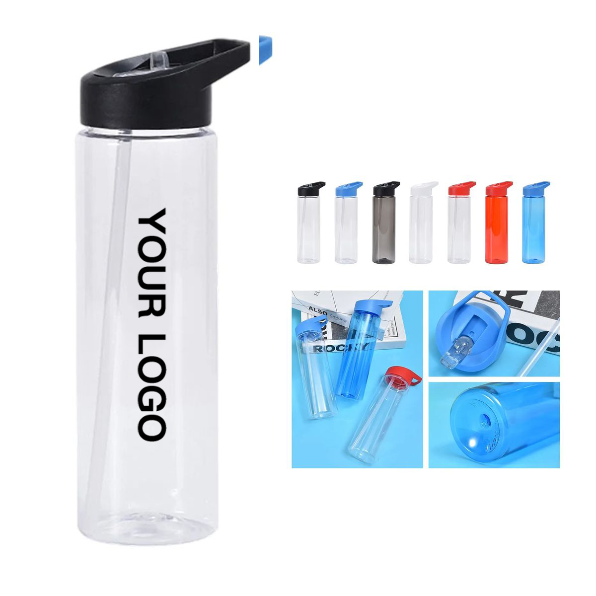 Hydration Cup with Handle and Straw 24oz Capacity 2